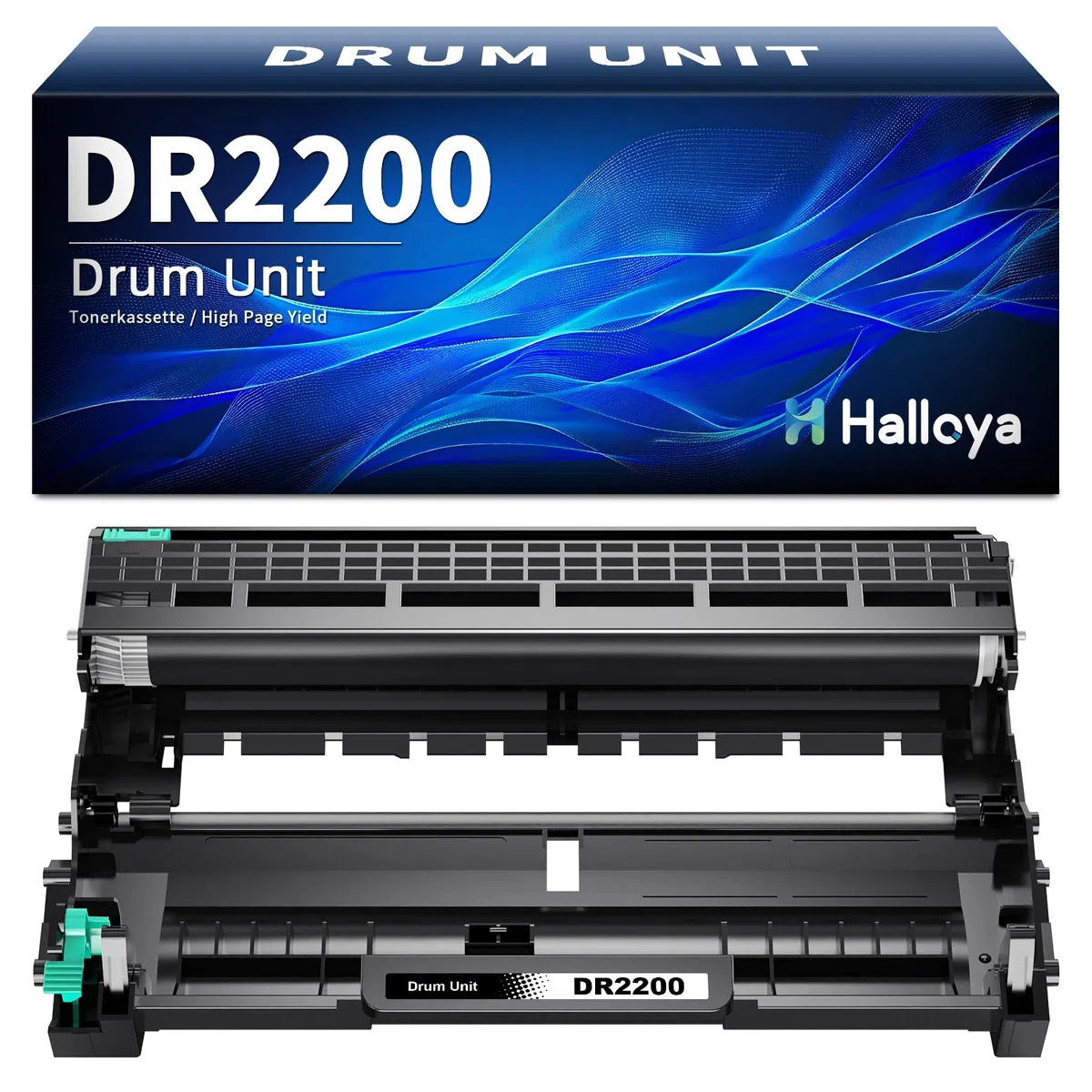 DR2200 DR-2200 Trommeleinheit kompatibel für Brother DCP-7055 DCP-7060D DCP-7065DN Brother HL-2135W HL-2130 HL-2132 HL-2140 DR-2200 DR 2200 Drum Trommel(1 Pack)