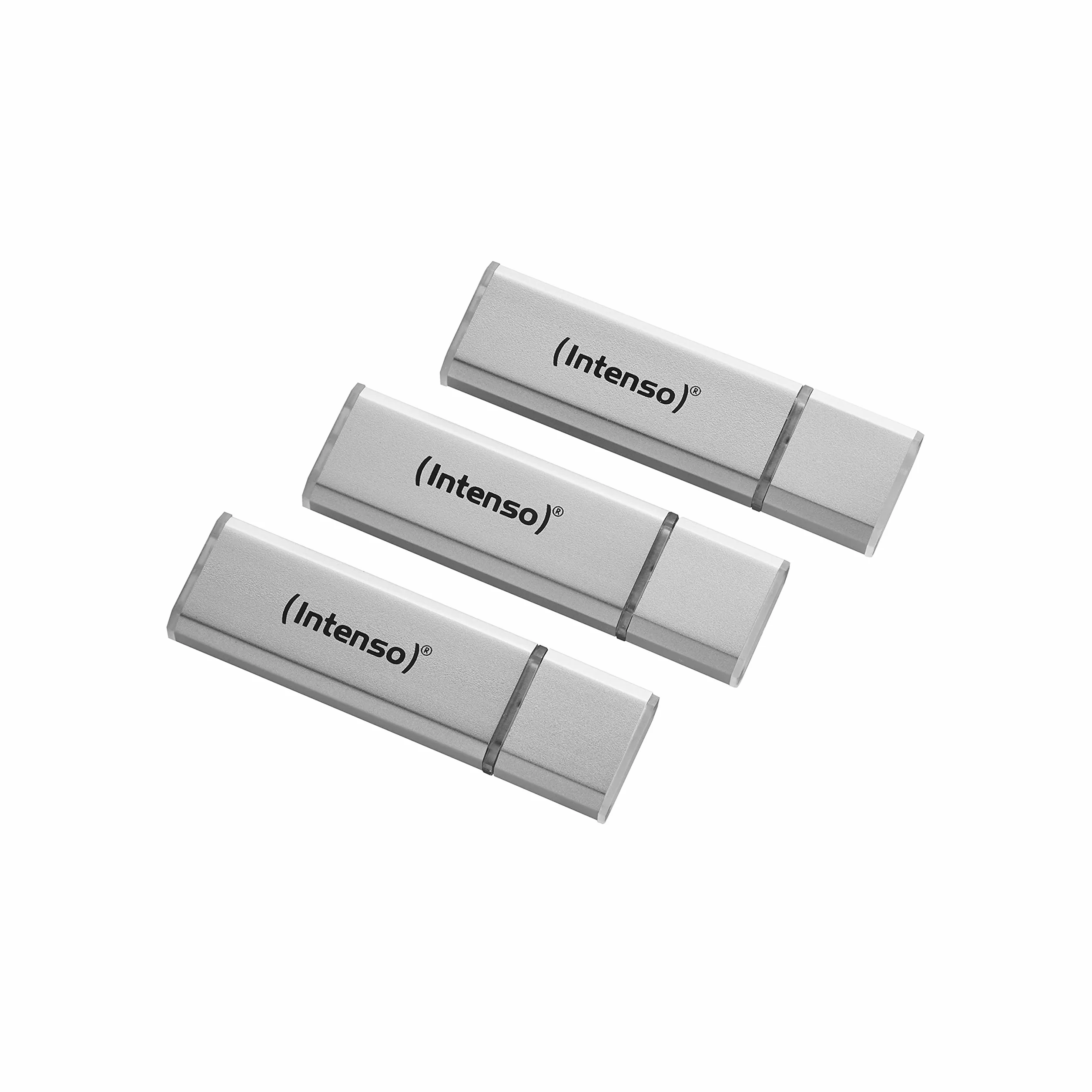 Intenso Alu Line 3X 32GB USB-Stick USB 2.0 silber (Dreierpackung)