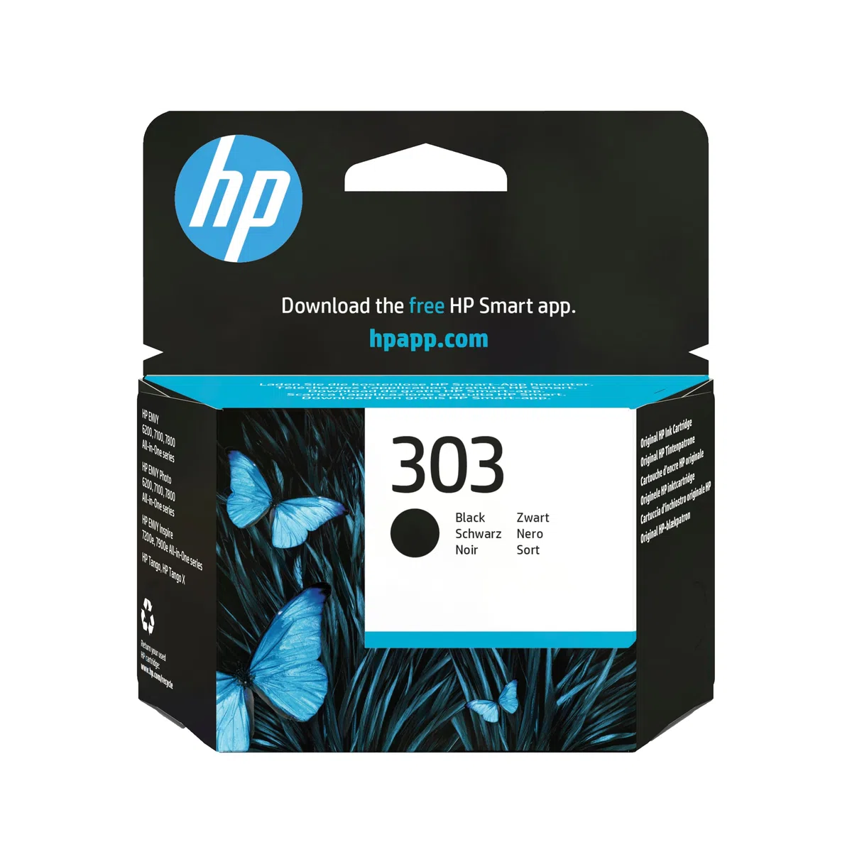 HP 303 Schwarz Original Druckerpatrone