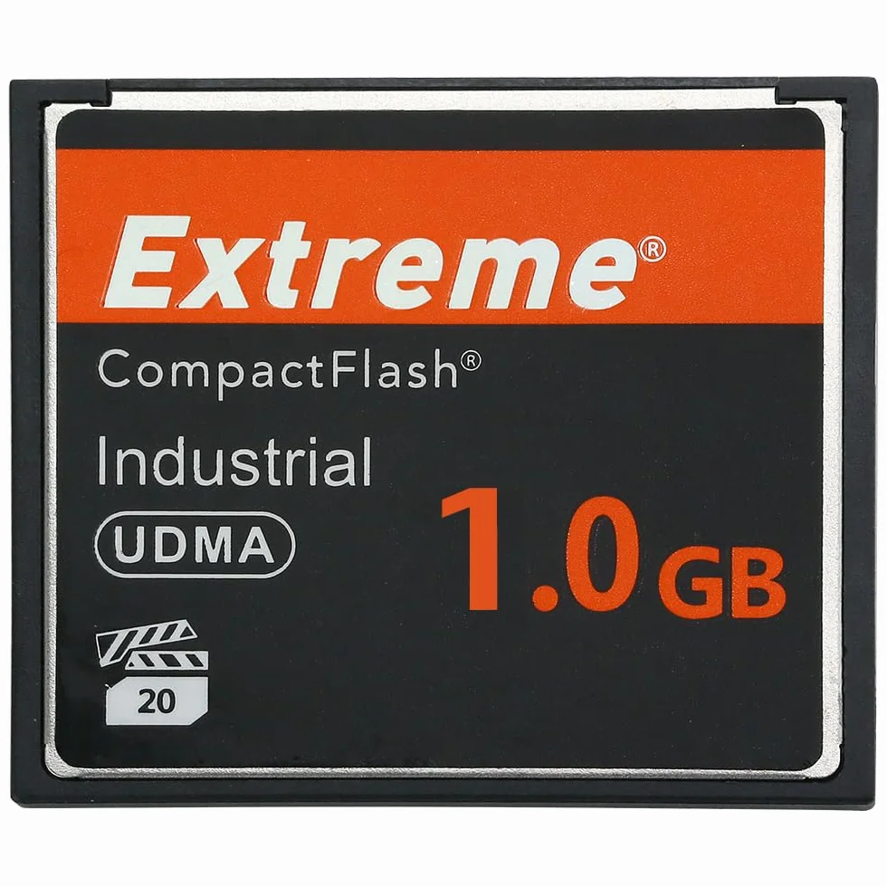 Extreme 1GB Compact Flash Speicherkarte, Original CF Karte für professionelle Fotografen, Videografen, Enthusiasten