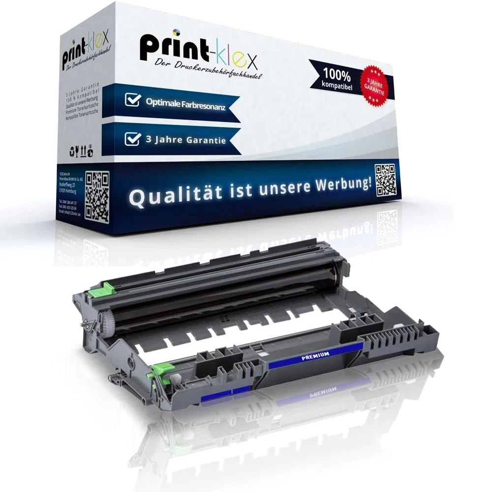 Print-Klex Trommeleinheit kompatibel für Brother MFC-L 2710DN 2710DW 2712DN 2712DW 2730DW 2732DW 2735DW 2750DW 2710DWF 2710Series DR-2400 DR2400 DR 2400 Drum Farblos - Color Print Serie
